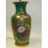 A 19th century French porcelain vase