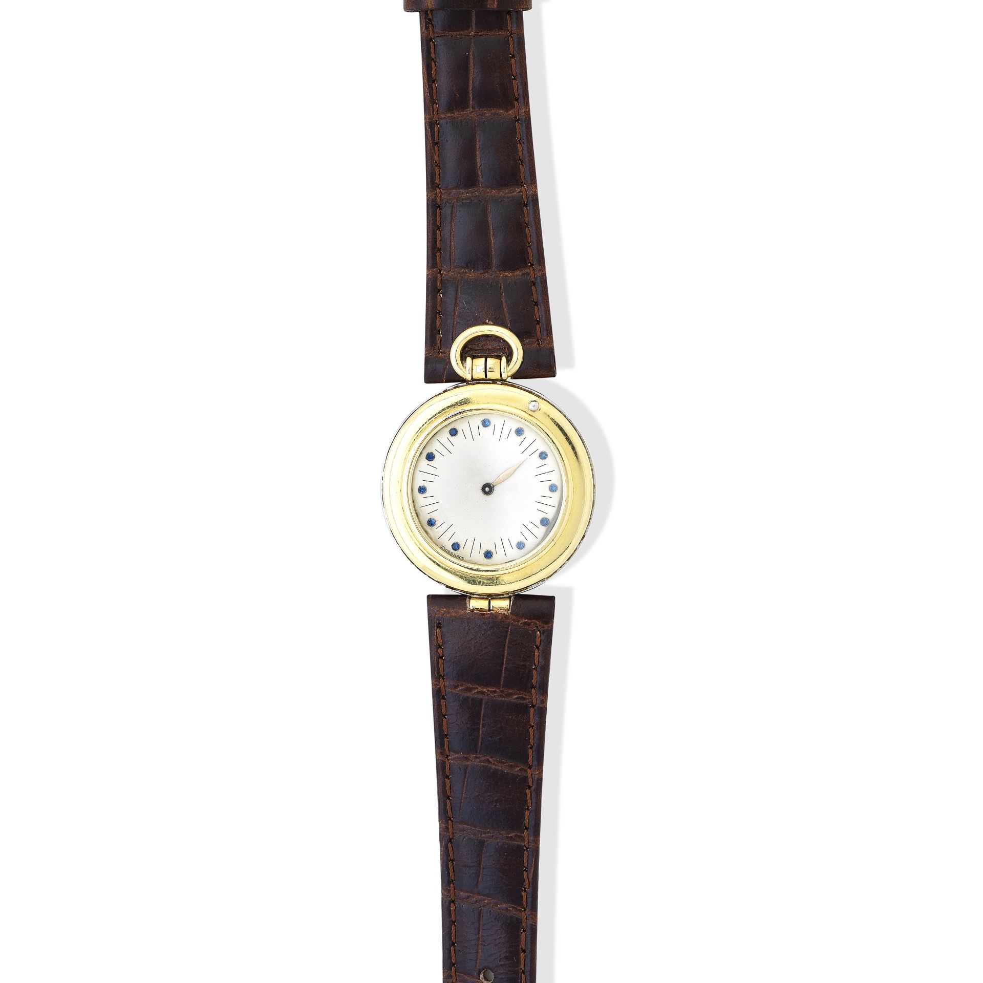 Audemars Piguet. A 18K gold manual wind wrist watch Philosopher, Circa 1980