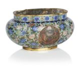 A cloisonne planter 20th century