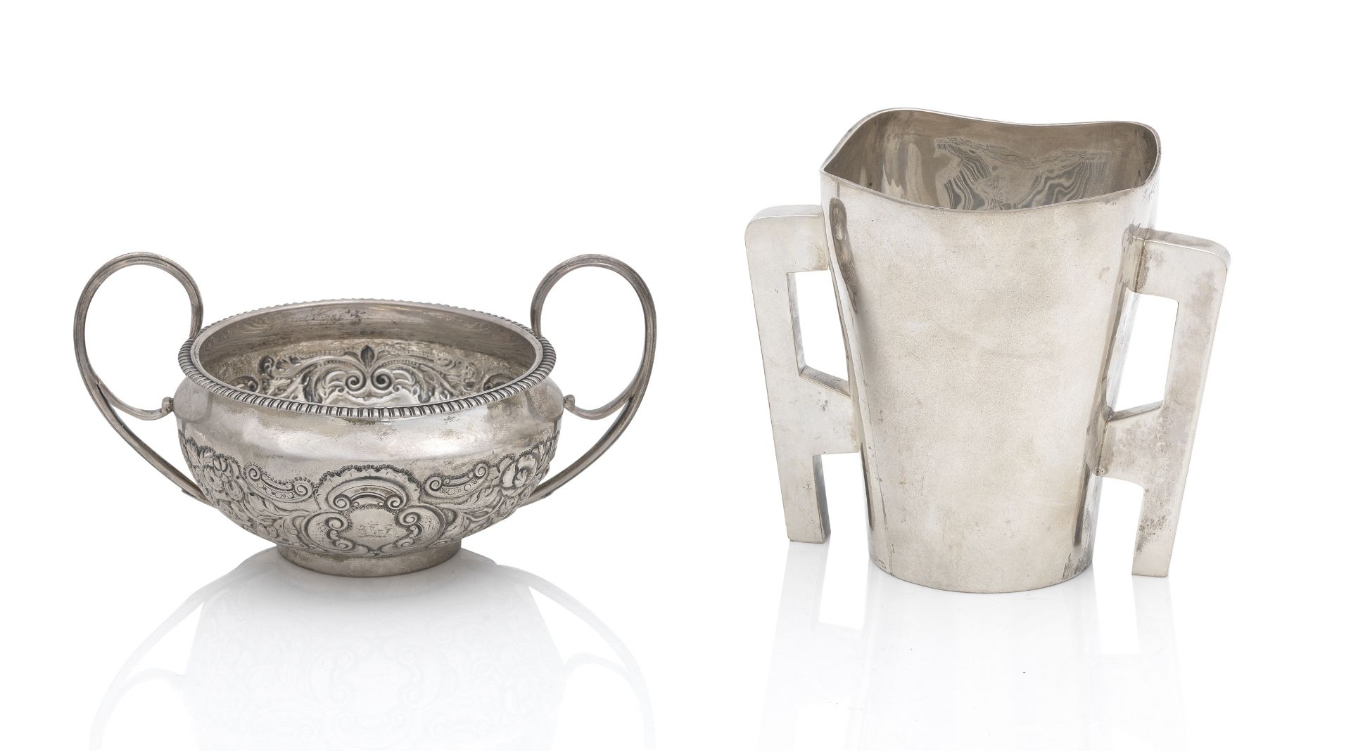 An Irish Edwardian silver Mether by E Jonhson, Dublin, 1905 (2)