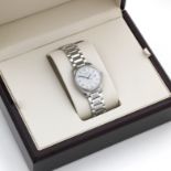 A lady's stainless steel automatic wrist watch, Longines Master Collection