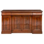 A 19th century mahogany side cabinet