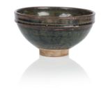 A glazed hemispherical bowl, Song/Yuan