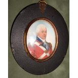 Frederick Buck (Irish, 1771-circa 1840) An Officer, called Michael Taylor, wearing scarlet coatee...