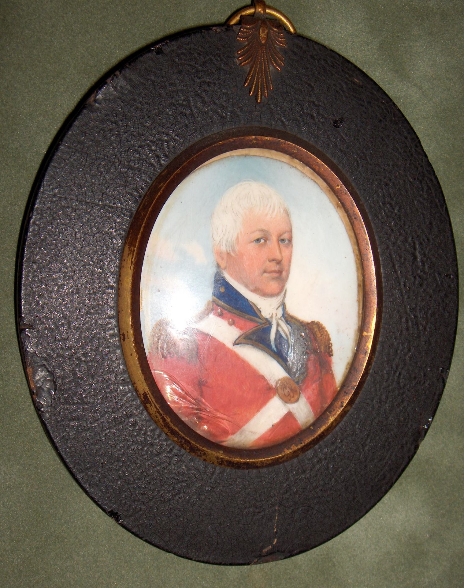 Frederick Buck (Irish, 1771-circa 1840) An Officer, called Michael Taylor, wearing scarlet coatee...