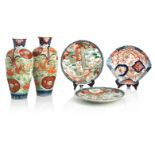 A group of Japanese Imari wares Circa 1900