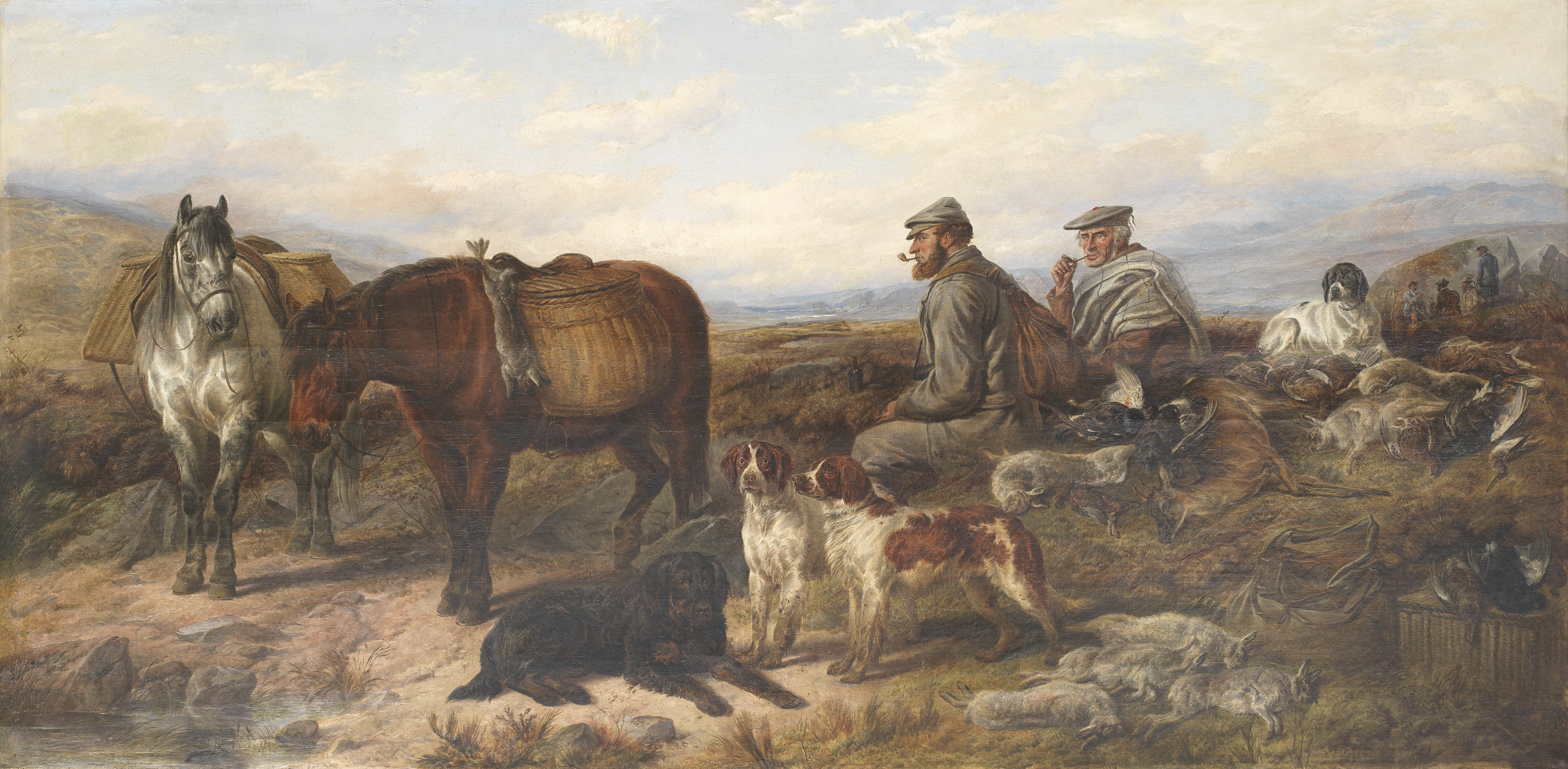 Charles Jones, RCA (British, 1836-1892) Rest on the Moors