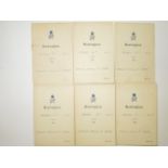 A group of Sandringham Shoot Cards for Lt.Col. Henry J Cator OBE MC and Maj. Harry Cator