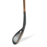 A CHARLES HUNTER LONG NOSED LONG SPOON, CIRCA 1870