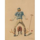 Charles-Fernand de Condamy (French, 1855-1913) Polo Cartoon