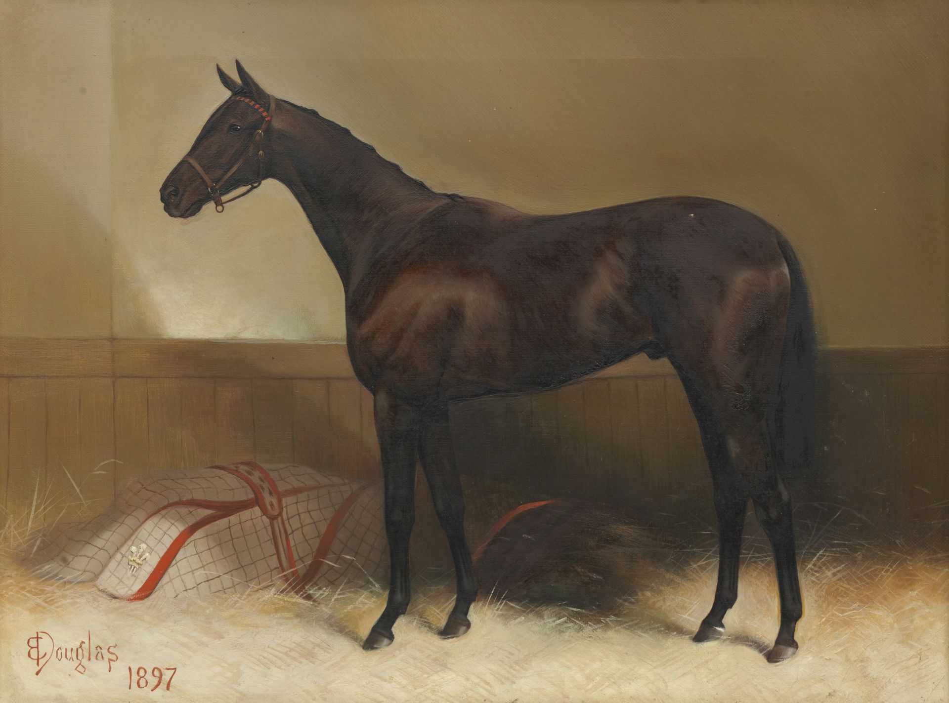 Edwin Douglas (British, 1848-1914) Persimmon - the 1896 Derby Winner