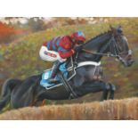 Zoe Johnston (British, born 1976) Racehorse - Sprinter Sacre