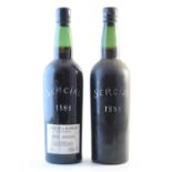 Araùjo de Barros Sercial 1891, Bottled 1949; reconditioned 1973/1998 (2)