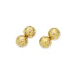 Van Cleef & Arpels: Diamond cufflinks,