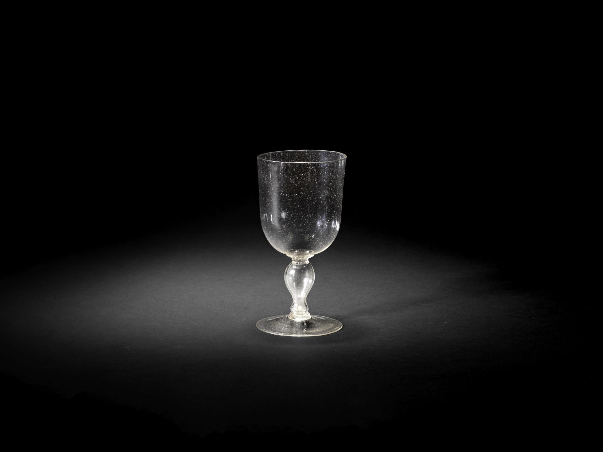 A façon de Venise wine glass, second half 17th century