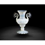 A very rare Venetian opalescent glass vase, circa 1700