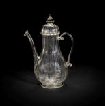 A Spanish ewer or sprinkler, early 18th century
