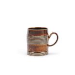 A Nottingham saltglaze stoneware small mug or capuchine, circa 1700