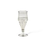 A very rare Venetian or façon de Venise goblet, late 16th or early 17th century