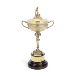 RYDER CUP GOLF TROPHY: A silver-gilt replica of the Ryder Cup trophy Garrard & Co Ltd, 1990