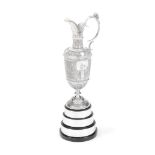OPEN CHAMPIONSHIP GOLF TROPHY: A silver replica of the Open Championship ewer Garrard & Co Ltd, L...