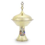 The Ranelagh War Cup Polo Trophy: a silver-gilt cup and cover,