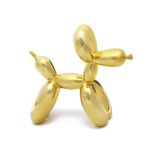 AFTER JEFF KOONS (born 1955) Balloon Dog (Gold), 2017 30 x 30 x 12cm (11 3/4 x 11 3/4 x 4 3/4in)....