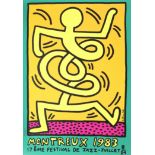Keith Haring (1958-1990) Montreux, 17éme Jazz Festival, 1983 (These works are from an open edition)