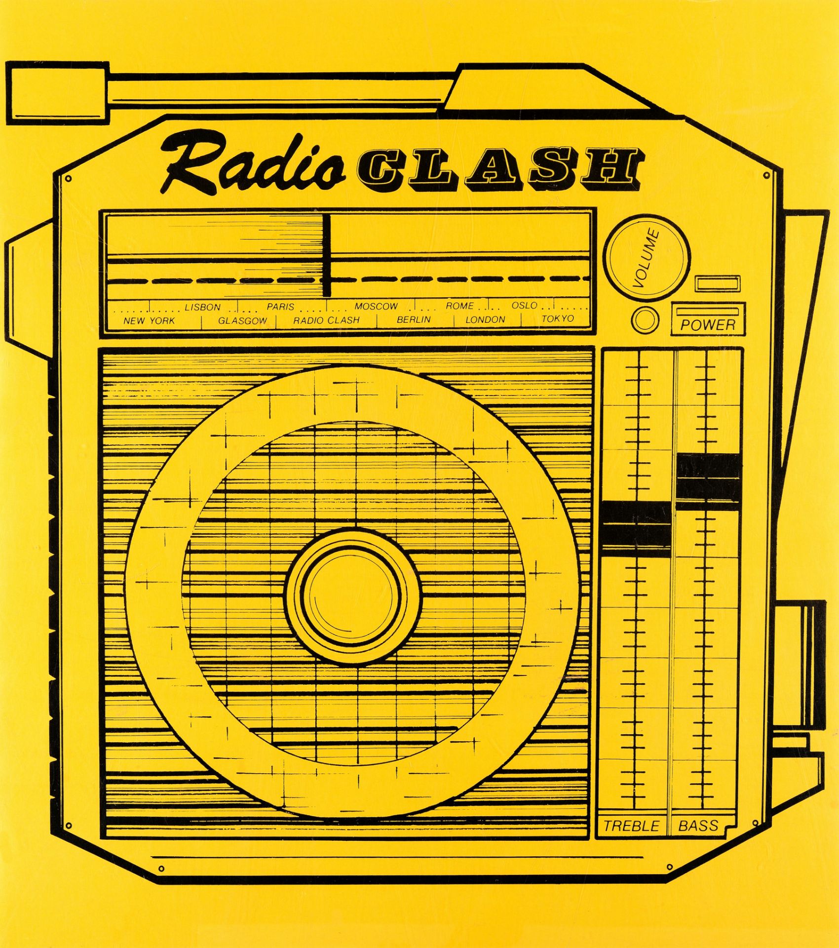 Futura 2000 (American, born 1955) Radio Clash, 1981