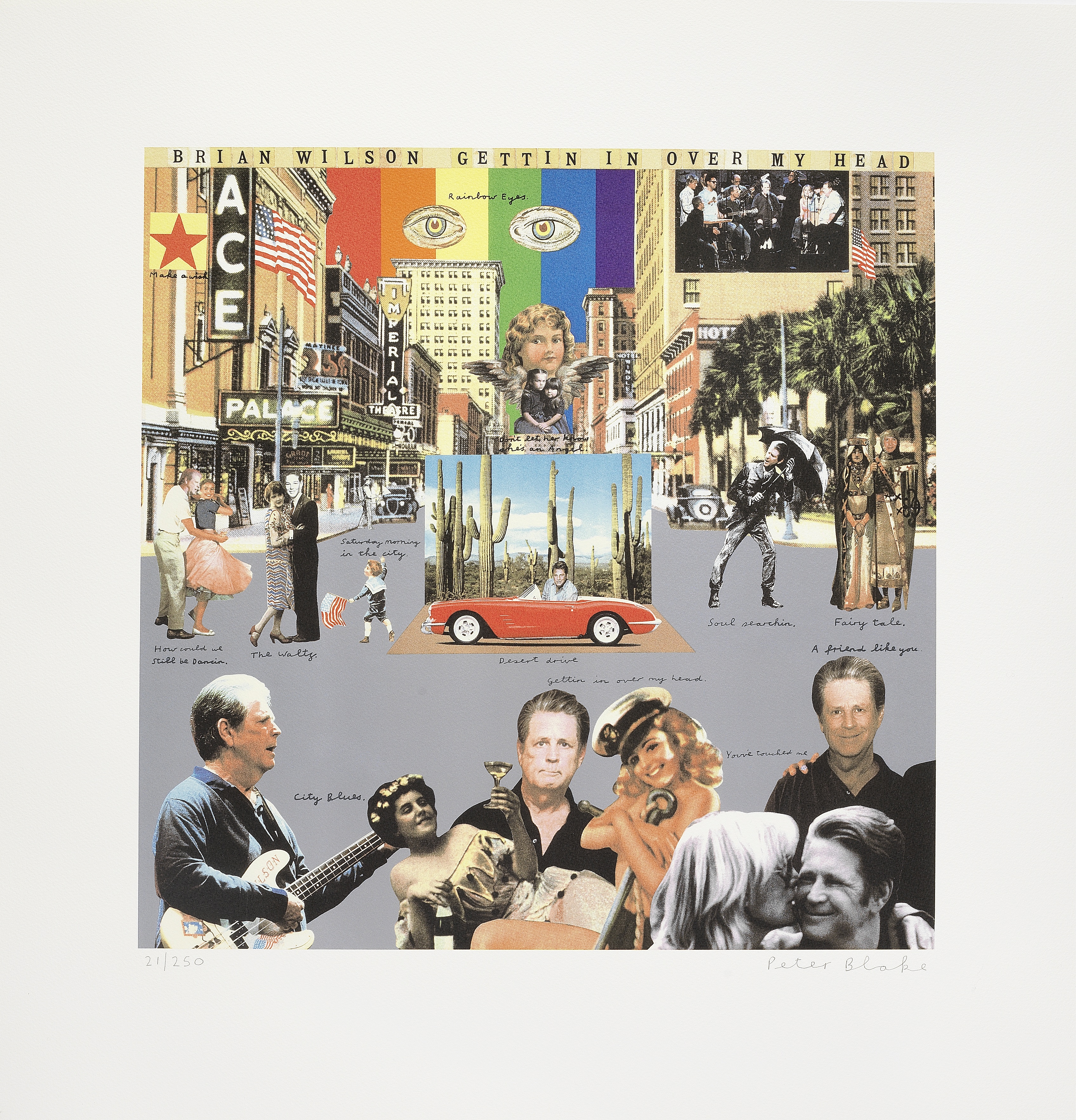 SIR PETER BLAKE (born 1932) Gettin In Over My Head, 2010