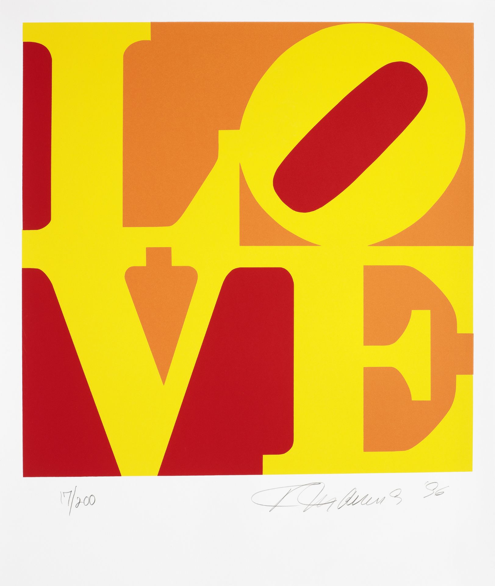 Robert Indiana (1928-2018) The Book of Love, 1996