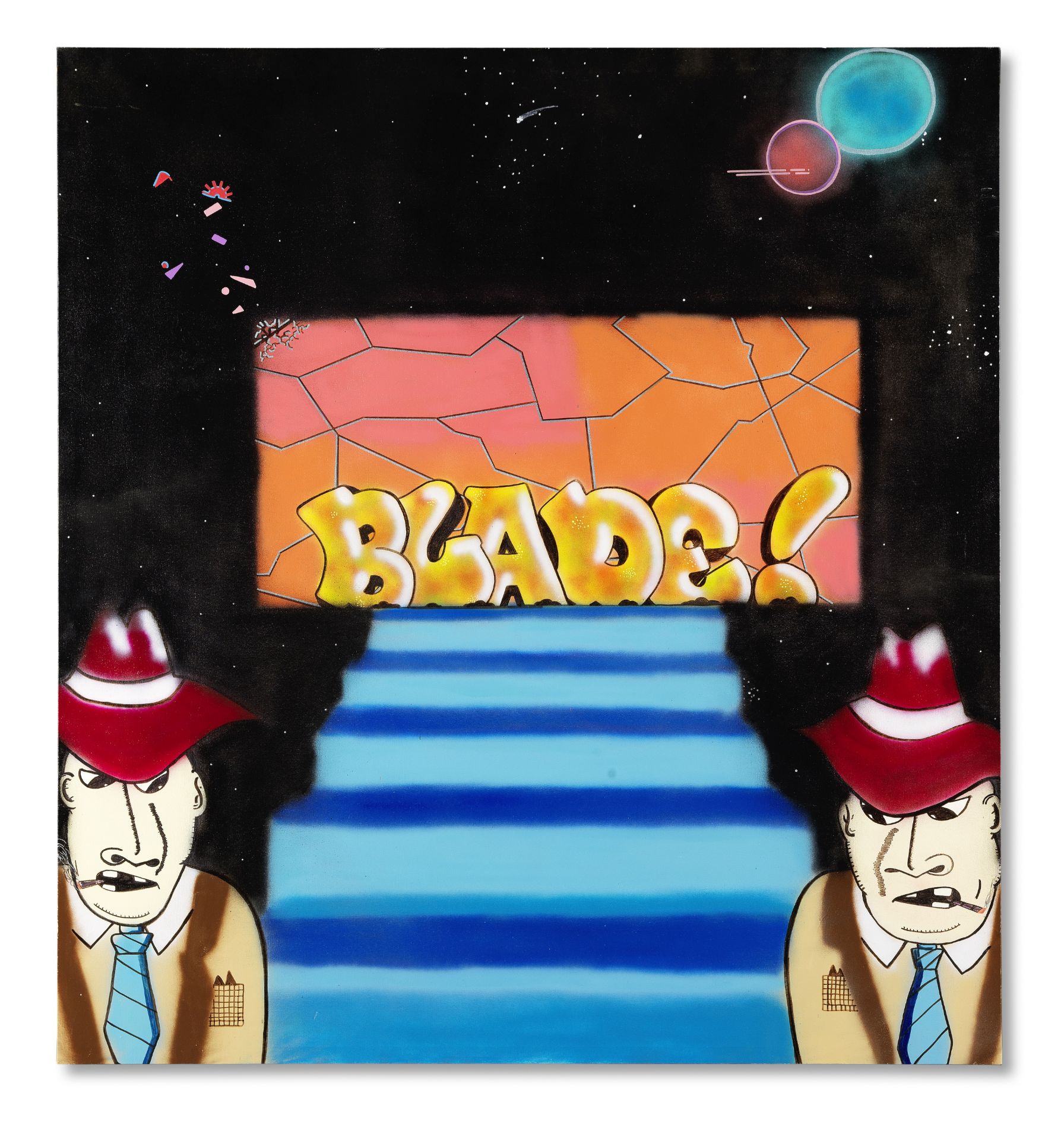 Blade (Steven Ogborn) (American, born 1957) Illegal Entry, 1984