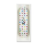 DAMIEN HIRST (B. 1965) Skull on Skateboard Deck, 2011 (overall) (This work is one of 40 unique ex...