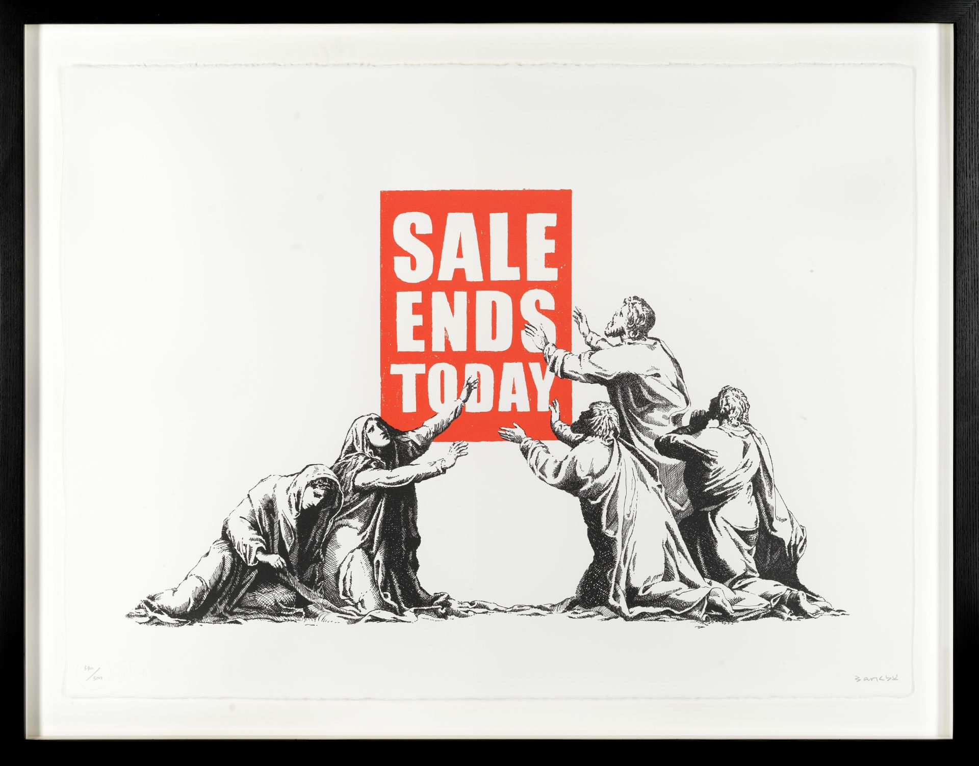 BANKSY (born 1975) Sale Ends (V.2), 2017 (published by Pictures on Walls, London, with their blin...