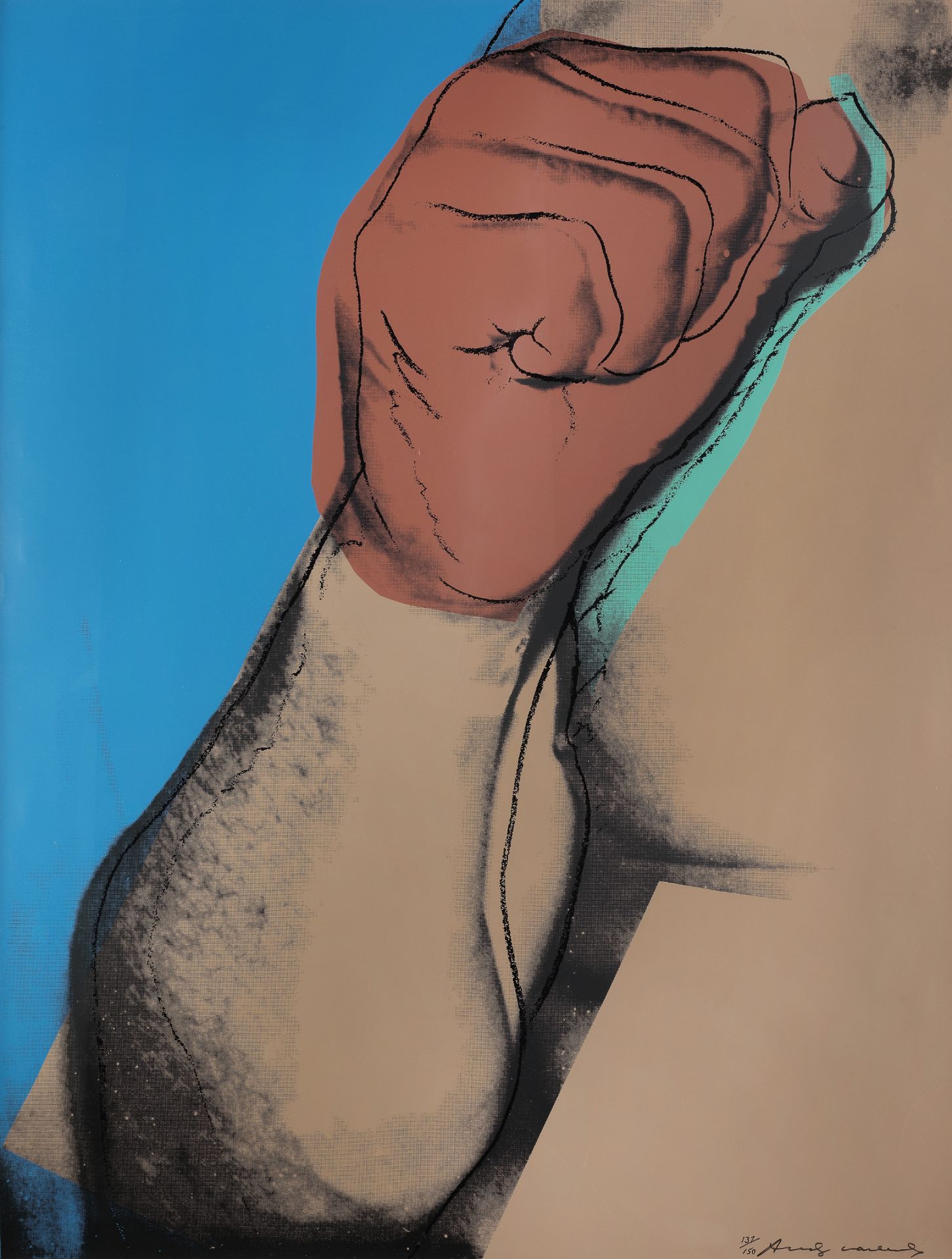 ANDY WARHOL (1928-1987) Untitled, from Muhammad Ali, 1978 (printed by Rupert Jasen Smith, publish...