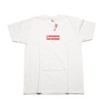 Supreme, New York 20th Anniversary White Box Logo Tee, 2014 Size L