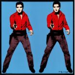 After Andy Warhol (1928-1987) Elvis (Blue) (co-published by Rosenthal Studio-Line, Selb and The A...