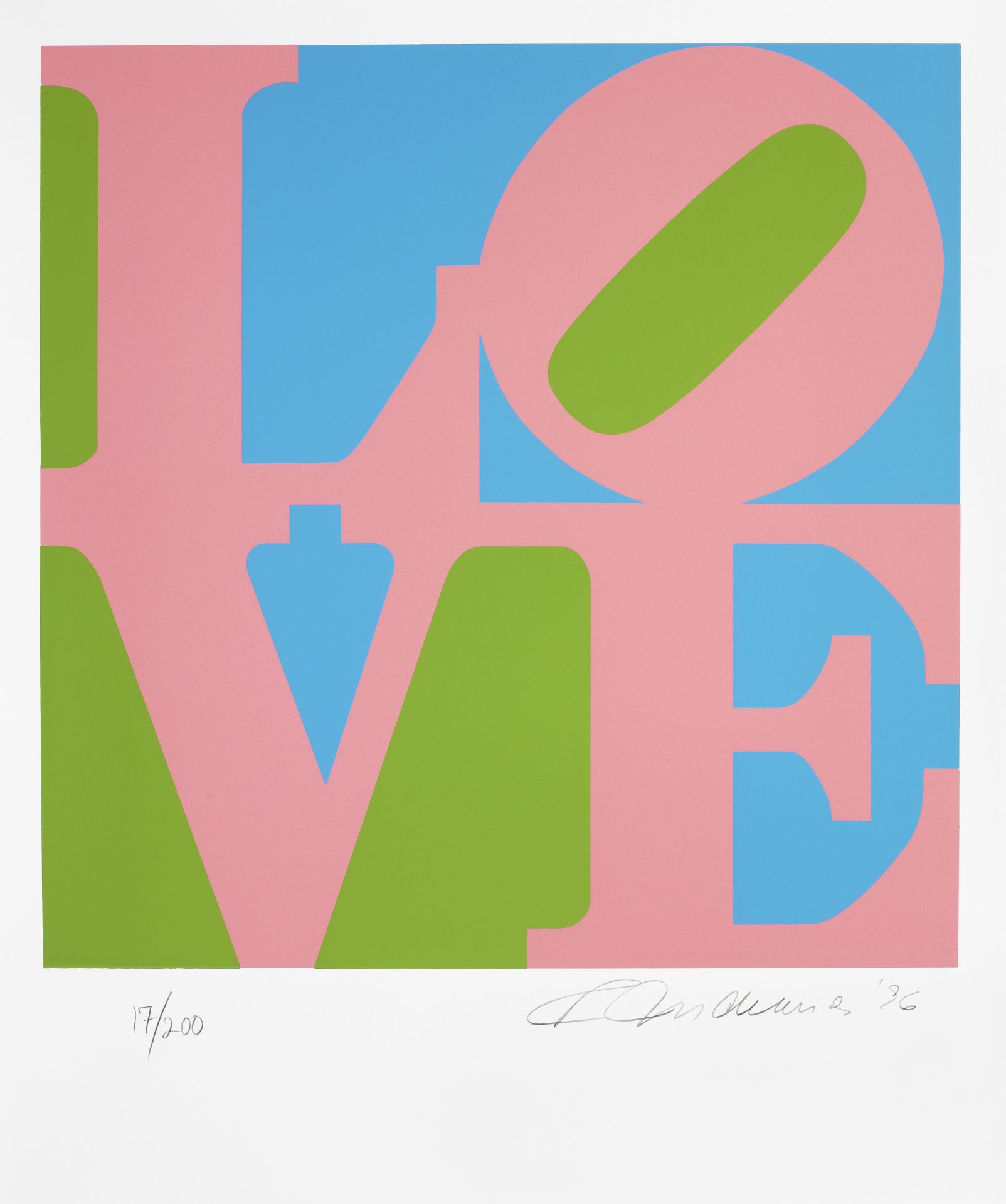 Robert Indiana (1928-2018) The Book of Love, 1996 - Bild 2 aus 12