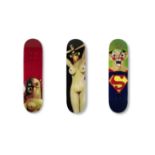 Supreme, New York A set of three George Condo skateboards