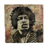 Shepard Fairey (American, born 1970) Jimi Hendrix, 2005