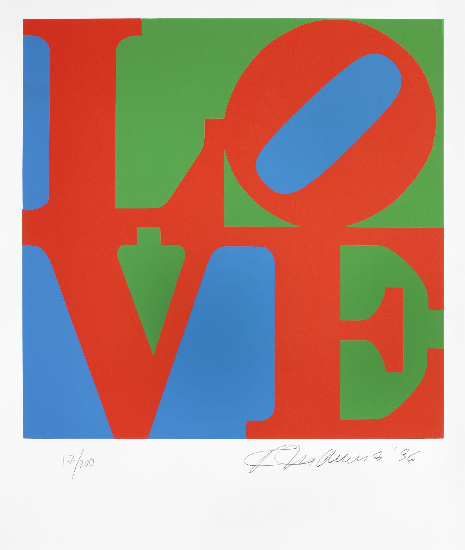 Robert Indiana (1928-2018) The Book of Love, 1996 - Bild 12 aus 12