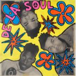 GREY ORGANISATION/TOBY MOTT Cover art for the De La Soul debut album '3 Feet And Rising', 1988