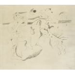 Joan Miro (Spanish, 1893-1983) Daphnis et Chloe Drypoint, 1933, on wove, signed and dated, a pro...