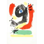 Joan Miro (Spanish, 1893-1983) Untitled Screenprint in colours, 1964, on thin wove, signed and n...