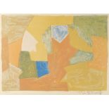 Serge Poliakoff (Russian/French, 1900-1969) Composition jaune, orange et verte Lithograph printed...