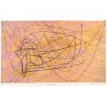 Stanley William Hayter (British, 1901-1988) About Boats Engraving printed in colours, 1957, on w...