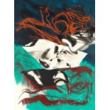 John Piper (British, 1903-1992) Stones and Bones The complete portfolio of twenty-seven screenpri...