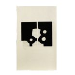 Eduardo Chillida (Spanish, 1924-2002) Bikaina XV Etching with aquatint, 1988, on Japanese paper, ...