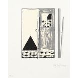 Jasper Johns (American, born 1930) Pyre 2 Lithograph printed in colours, 2004, on wove, signed, d...