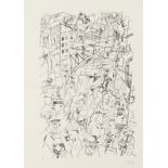 George Grosz (German, 1893-1959) Five Plates, from 'Ecce Homo' Five offset lithographs printed in...